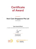 Award: Team silver award at the Community Care Excellence Awards 2022.
